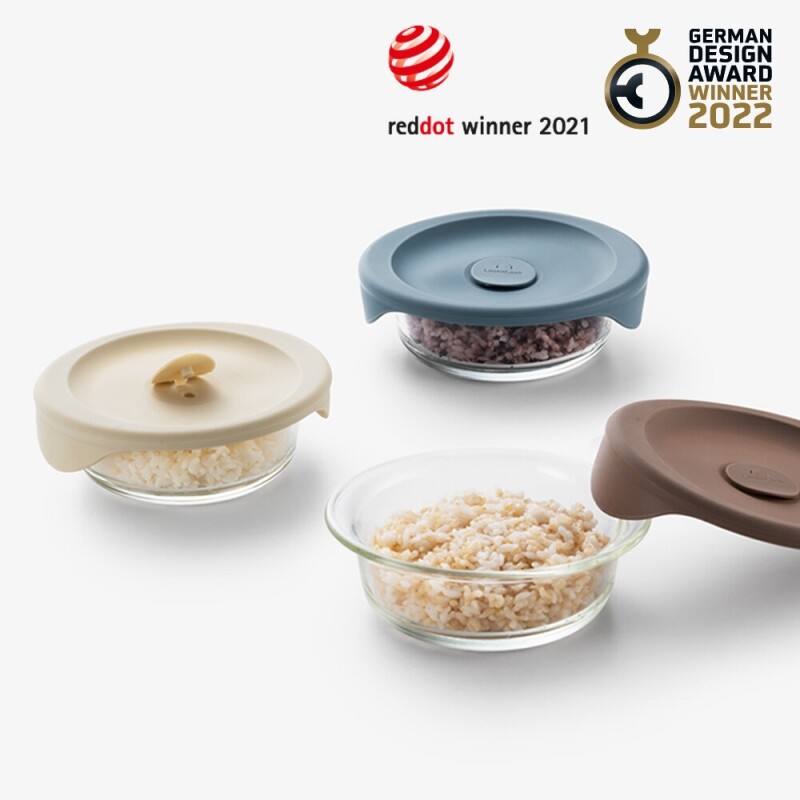 좋은 것을 담다 락앤락,바로한끼 밥용기 355ml 3개세트