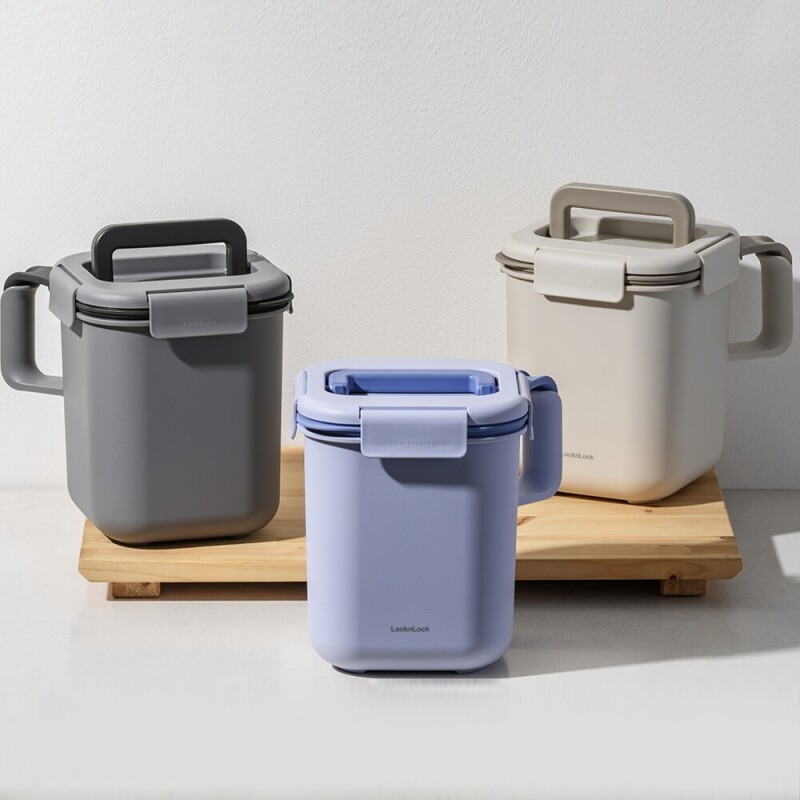 좋은 것을 담다 락앤락,투 핸들 음식물 쓰레기통 3L