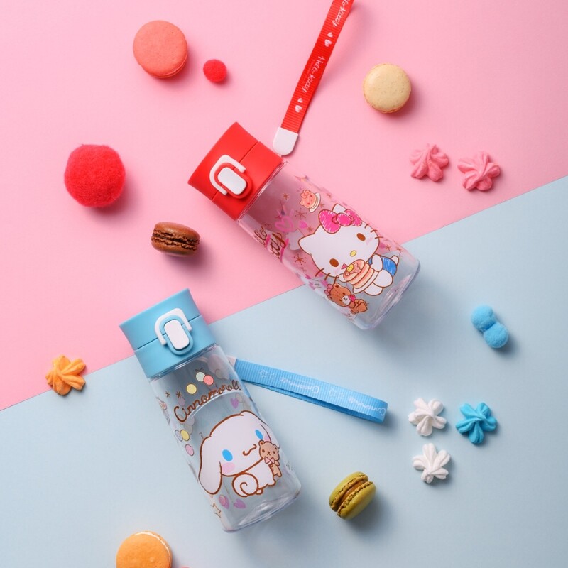 좋은 것을 담다 락앤락,스쿨핏 산리오캐릭터즈 원터치 보틀 470ml
