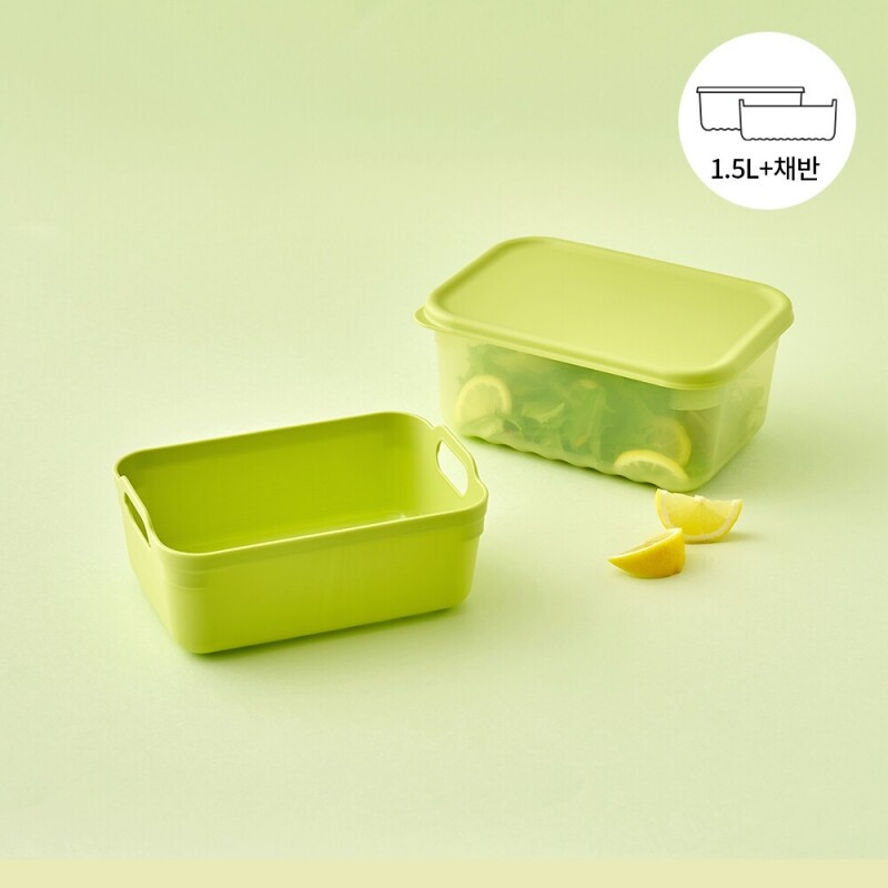 좋은 것을 담다 락앤락,스마트킵 프레쉬 1.5L 1P + 채반