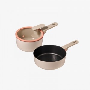 [락앤락몰 전용]슈트브릭 IH 2P세트(편수냄비18cm+멀티팬22cm)