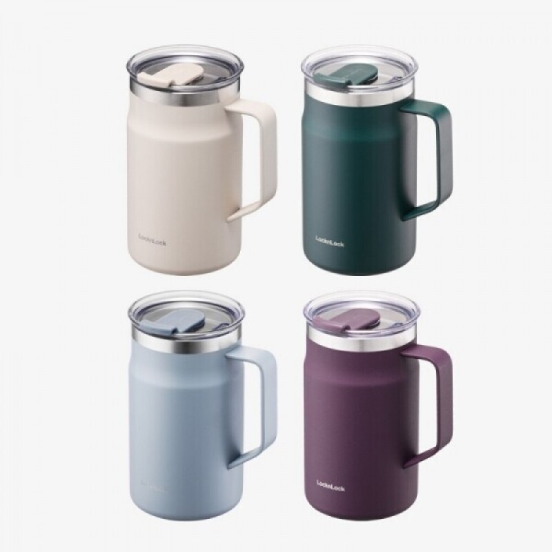 좋은 것을 담다 락앤락,[락앤락몰 전용]메트로 머그 600ml + 뚜껑 세트