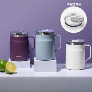 [락앤락몰 전용]메트로 머그 475ml + 뚜껑 세트