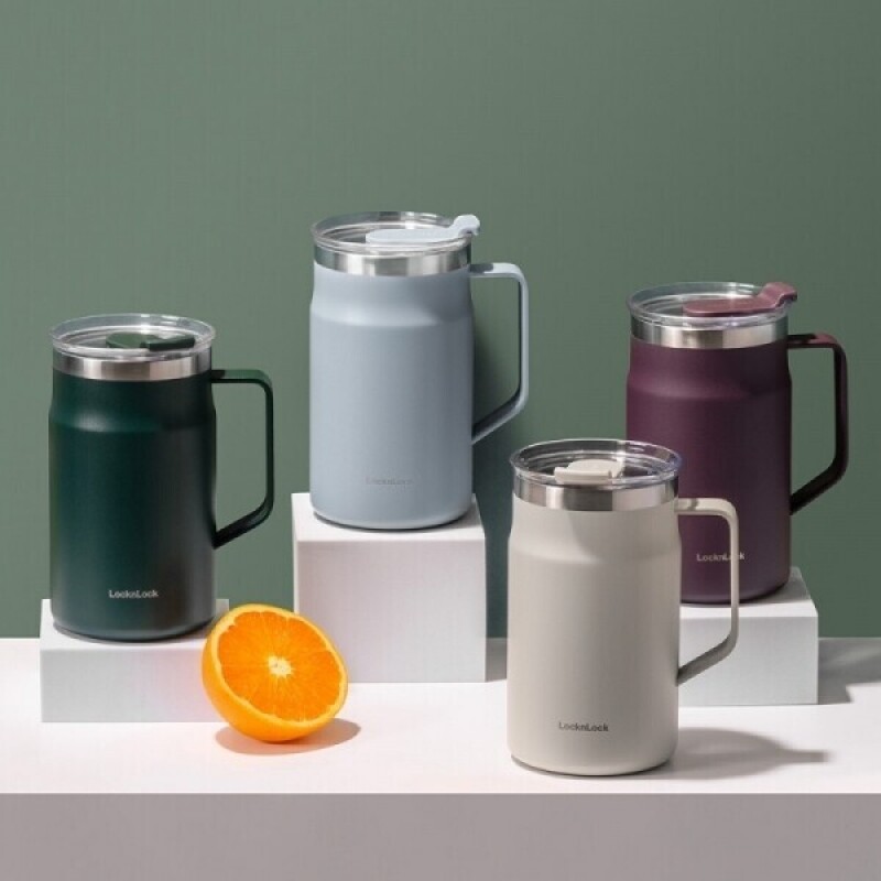 좋은 것을 담다 락앤락,[락앤락몰 전용]메트로 머그 600ml + 뚜껑 세트