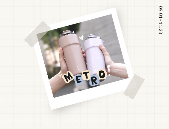 [New Arrival] 메트로카페 세라믹텀블러