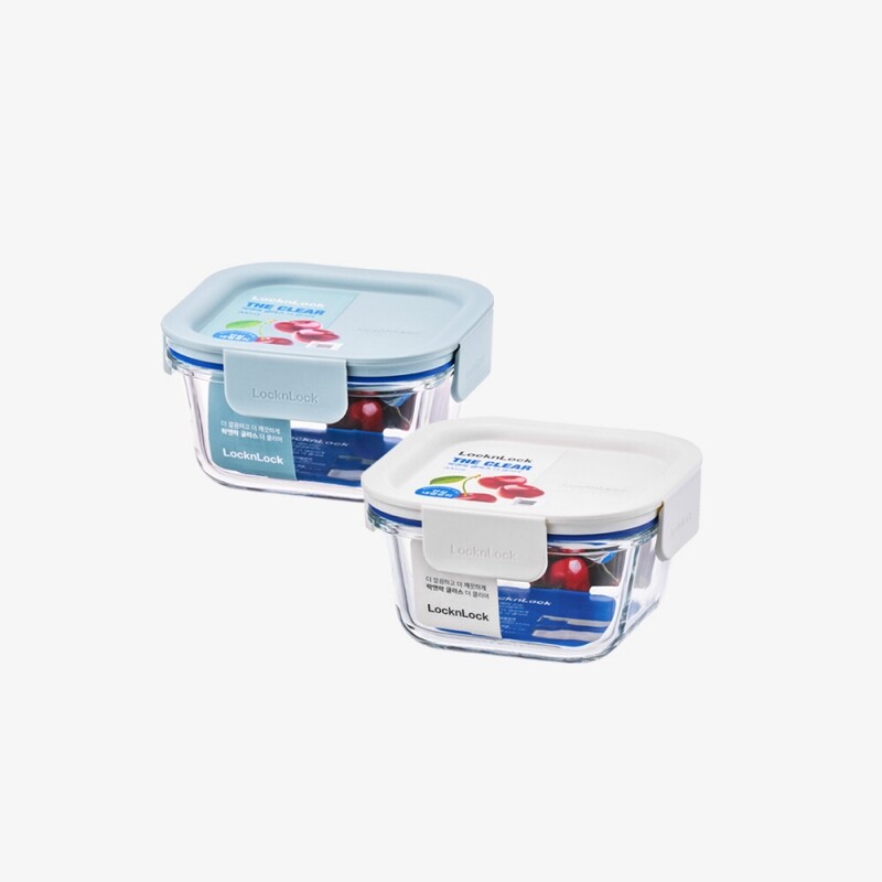 좋은 것을 담다 락앤락,더 클리어 정사각 300ml