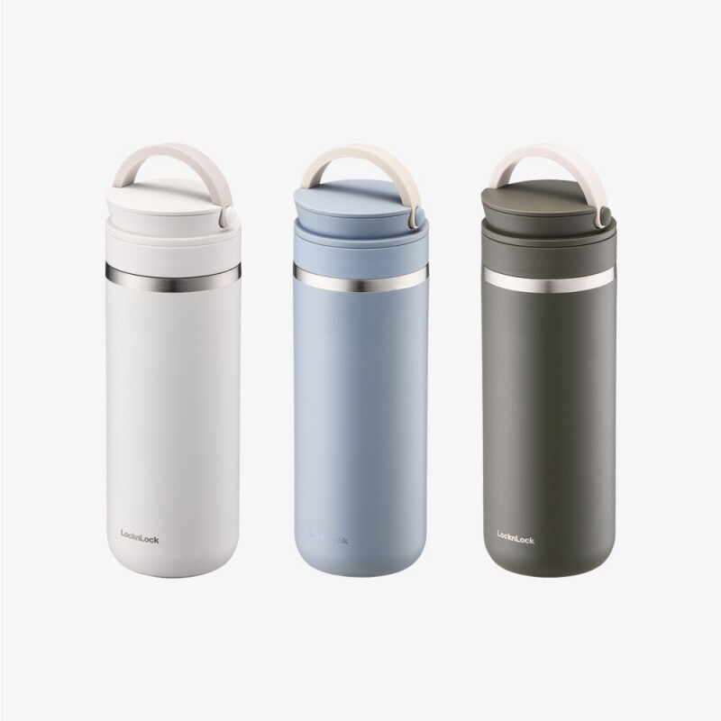 좋은 것을 담다 락앤락,메트로 투웨이 텀블러 475ml_화이트/블루/카키/피치퍼즈