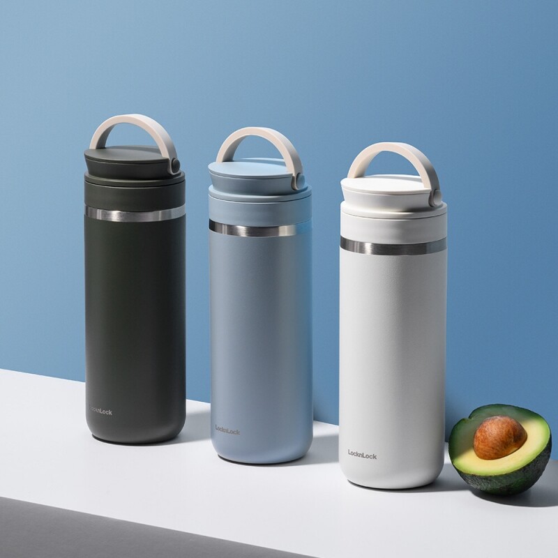 좋은 것을 담다 락앤락,메트로 투웨이 텀블러 475ml_화이트/블루/카키/피치퍼즈