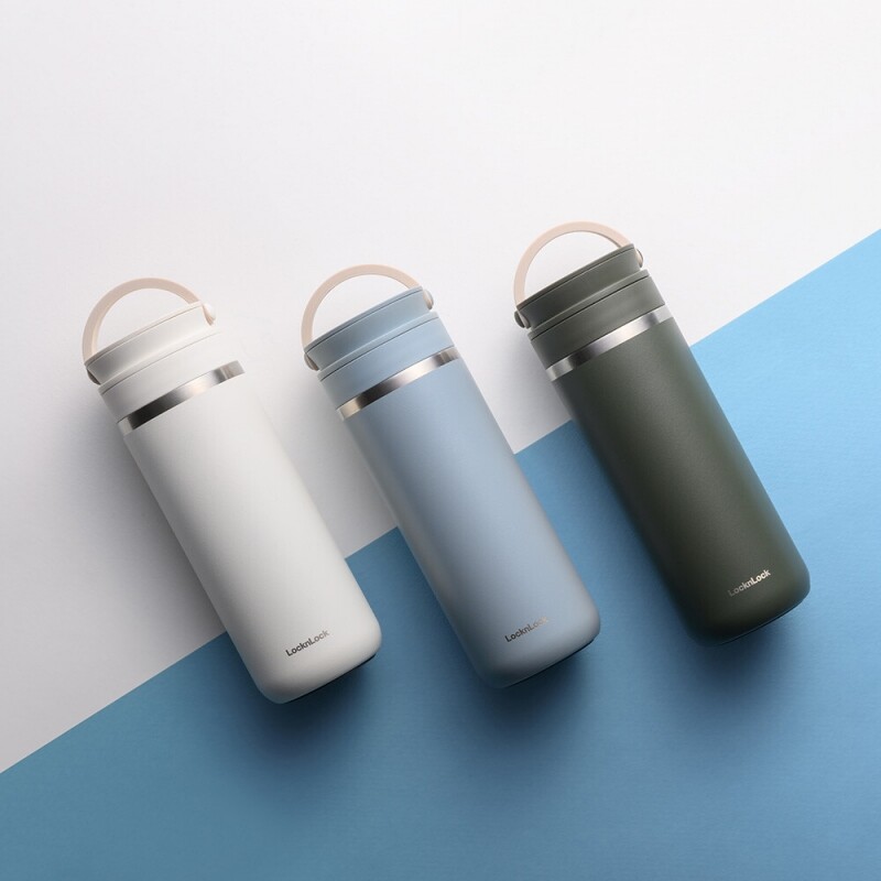 좋은 것을 담다 락앤락,메트로 투웨이 텀블러 475ml_화이트/블루/카키/피치퍼즈