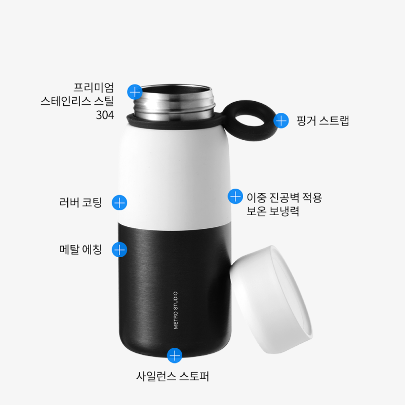 좋은 것을 담다 락앤락,메트로 스튜디오 보더라인 480ML