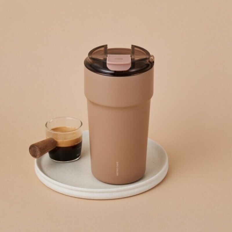 좋은 것을 담다 락앤락,[락앤락몰 전용]메트로 카페 세라믹 텀블러 500ML+뚜껑 세트