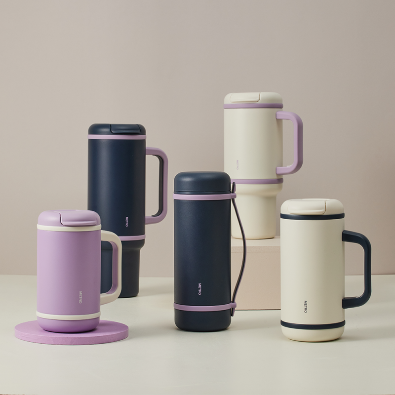 좋은 것을 담다 락앤락,메트로 퍼펙트씰 머그 텀블러 440ml