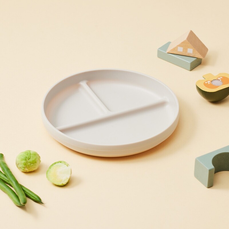 좋은 것을 담다 락앤락,리틀럽 미끄럼방지 3칸 식판 2P