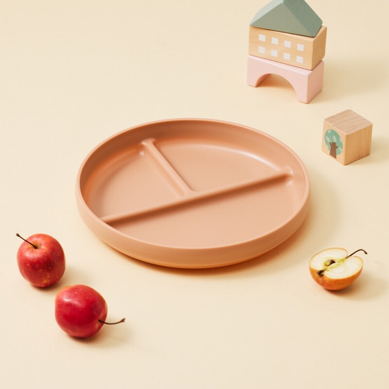 좋은 것을 담다 락앤락,리틀럽 미끄럼방지 3칸 식판 2P