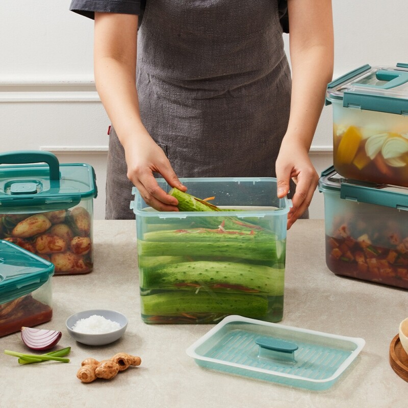 좋은 것을 담다 락앤락,숨쉬는 김치통 세트A (2.6L*4P)