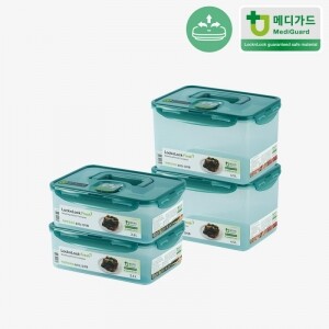 숨쉬는 김치통 세트C (2.6L*2P & 4.5L*2P)